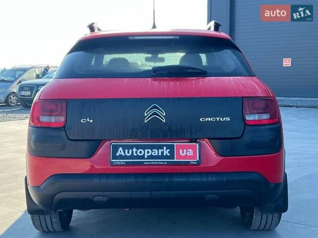 Червоний Сітроен C4 Кактус, об'ємом двигуна 1.2 л та пробігом 102 тис. км за 9990 $, фото 6 на Automoto.ua