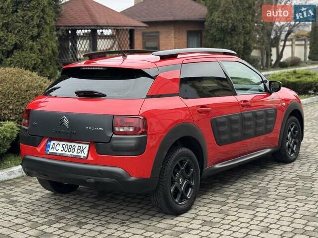 Красный Ситроен C4 Кактус, объемом двигателя 1.2 л и пробегом 174 тыс. км за 8650 $, фото 13 на Automoto.ua
