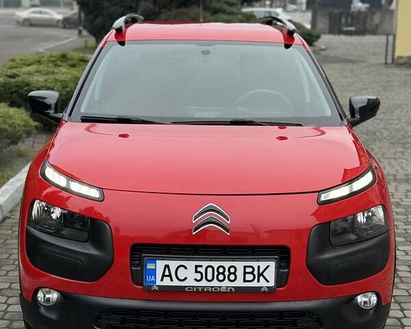 Красный Ситроен C4 Кактус, объемом двигателя 1.2 л и пробегом 174 тыс. км за 8650 $, фото 7 на Automoto.ua