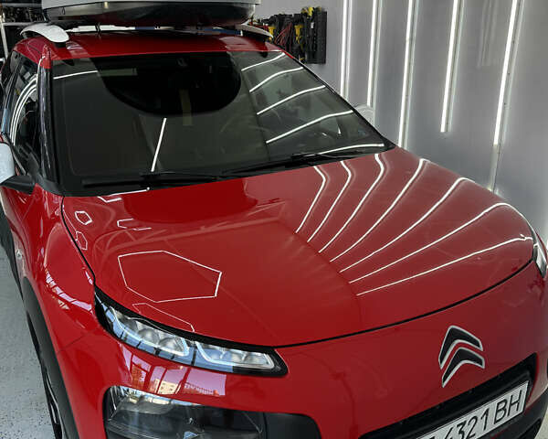 Червоний Сітроен C4 Кактус, об'ємом двигуна 1.2 л та пробігом 147 тис. км за 9300 $, фото 6 на Automoto.ua