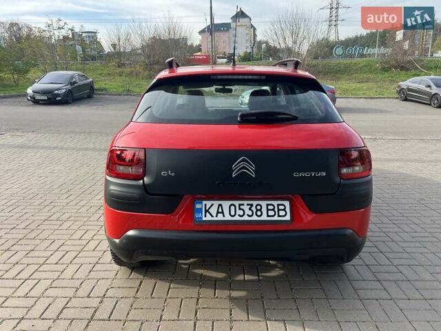 Красный Ситроен C4 Кактус, объемом двигателя 1.2 л и пробегом 109 тыс. км за 9999 $, фото 5 на Automoto.ua