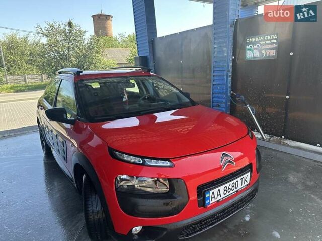 Червоний Сітроен C4 Кактус, об'ємом двигуна 1.2 л та пробігом 48 тис. км за 11500 $, фото 1 на Automoto.ua
