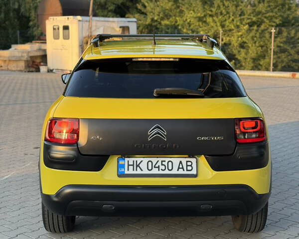 Жовтий Сітроен C4 Кактус, об'ємом двигуна 1.56 л та пробігом 185 тис. км за 9500 $, фото 3 на Automoto.ua