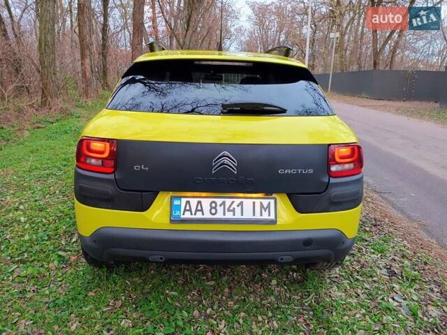 Желтый Ситроен C4 Кактус, объемом двигателя 1.56 л и пробегом 106 тыс. км за 11800 $, фото 66 на Automoto.ua