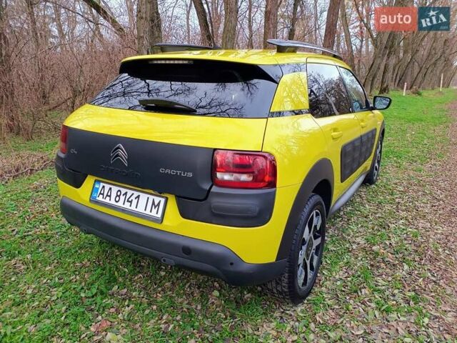 Желтый Ситроен C4 Кактус, объемом двигателя 1.56 л и пробегом 106 тыс. км за 11800 $, фото 9 на Automoto.ua