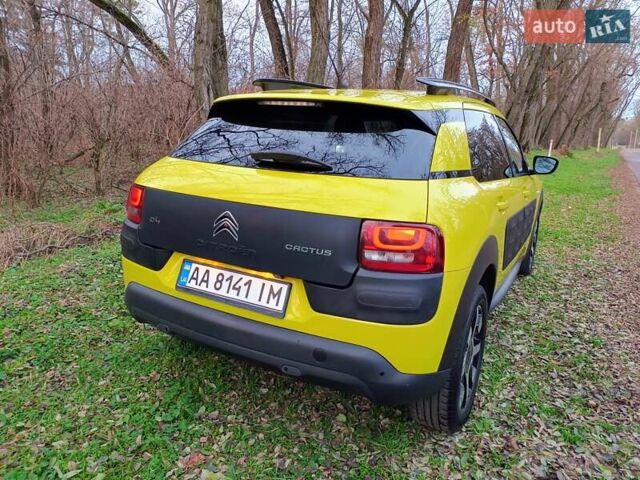 Желтый Ситроен C4 Кактус, объемом двигателя 1.56 л и пробегом 106 тыс. км за 11800 $, фото 65 на Automoto.ua