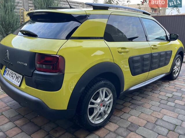 Жовтий Сітроен C4 Кактус, об'ємом двигуна 1.56 л та пробігом 91 тис. км за 12200 $, фото 3 на Automoto.ua