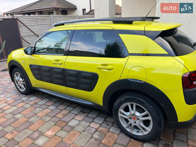 Жовтий Сітроен C4 Кактус, об'ємом двигуна 1.56 л та пробігом 91 тис. км за 12200 $, фото 1 на Automoto.ua
