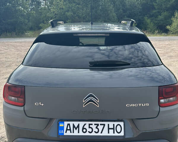 Сірий Сітроен C4 Кактус, об'ємом двигуна 1.56 л та пробігом 226 тис. км за 12500 $, фото 2 на Automoto.ua