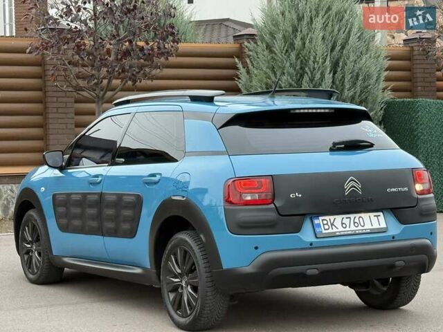 Синий Ситроен C4 Кактус, объемом двигателя 1.2 л и пробегом 67 тыс. км за 11500 $, фото 23 на Automoto.ua