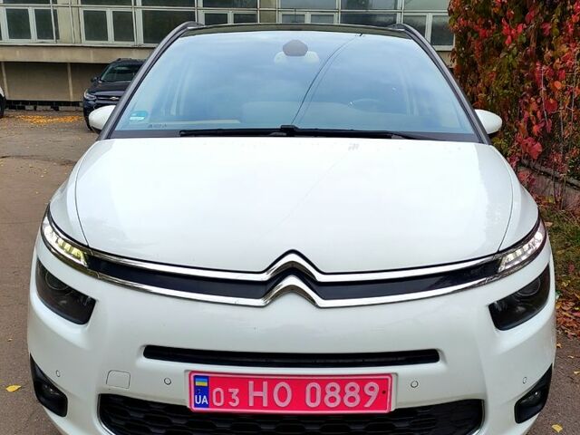 Белый Ситроен Ц4 Гранд Пикассо, объемом двигателя 2 л и пробегом 251 тыс. км за 13500 $, фото 4 на Automoto.ua