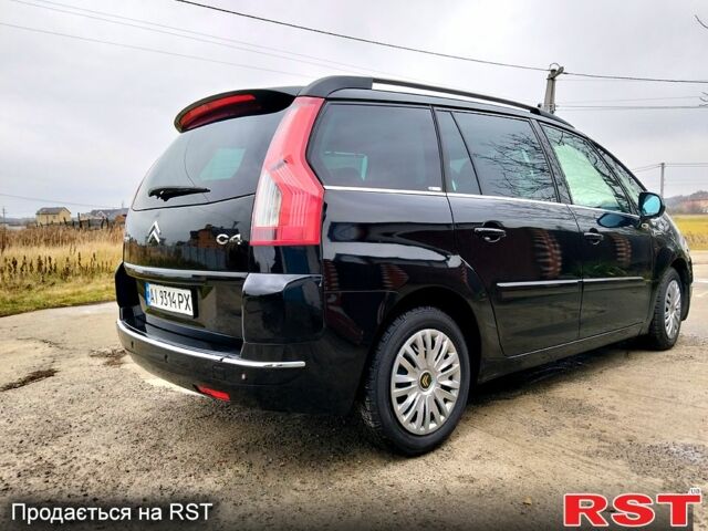 Черный Ситроен Ц4 Гранд Пикассо, объемом двигателя 2 л и пробегом 278 тыс. км за 5200 $, фото 4 на Automoto.ua