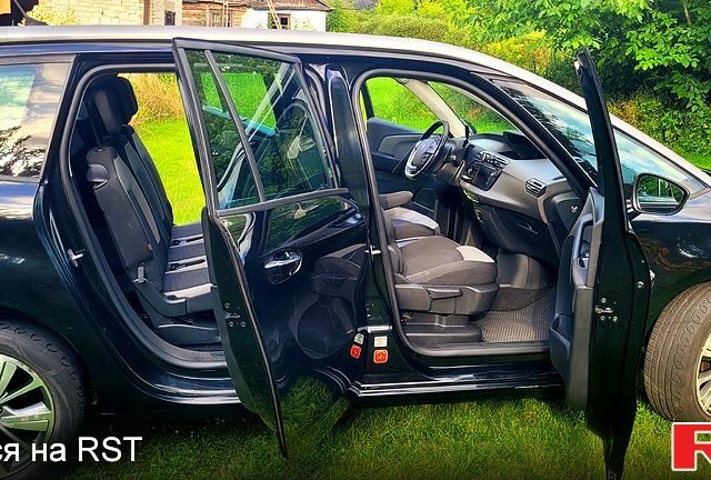 Черный Ситроен Ц4 Гранд Пикассо, объемом двигателя 2 л и пробегом 281 тыс. км за 11500 $, фото 5 на Automoto.ua