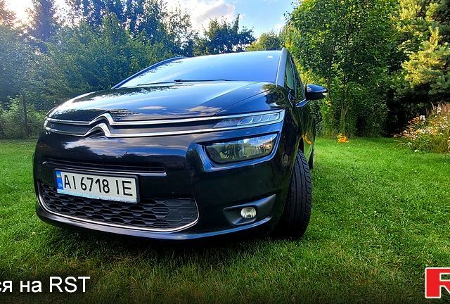 Черный Ситроен Ц4 Гранд Пикассо, объемом двигателя 2 л и пробегом 281 тыс. км за 11500 $, фото 4 на Automoto.ua