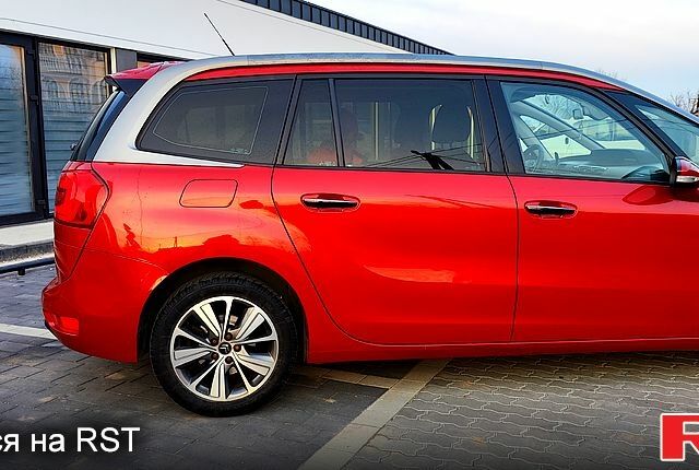 Червоний Сітроен Ц4 Гранд Пікассо, об'ємом двигуна 1.6 л та пробігом 202 тис. км за 9500 $, фото 1 на Automoto.ua