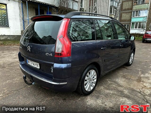 Синий Ситроен Ц4 Гранд Пикассо, объемом двигателя 2 л и пробегом 240 тыс. км за 5600 $, фото 3 на Automoto.ua