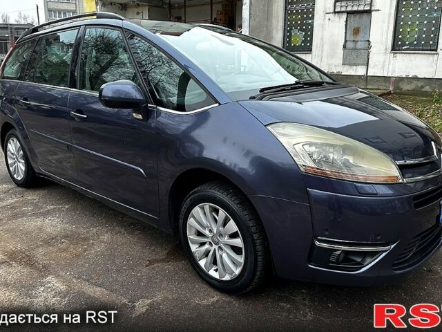 Синий Ситроен Ц4 Гранд Пикассо, объемом двигателя 2 л и пробегом 240 тыс. км за 5600 $, фото 1 на Automoto.ua