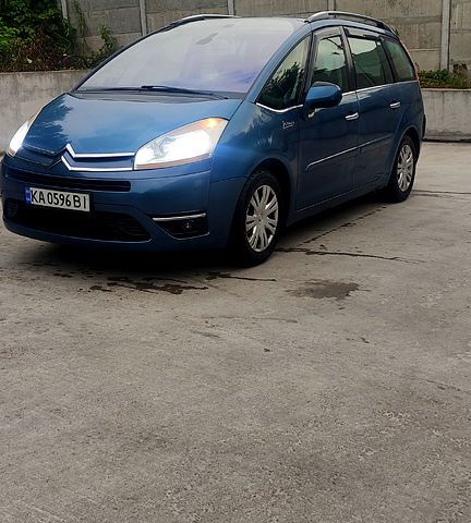 Синий Ситроен Ц4 Гранд Пикассо, объемом двигателя 1.6 л и пробегом 256 тыс. км за 6500 $, фото 7 на Automoto.ua