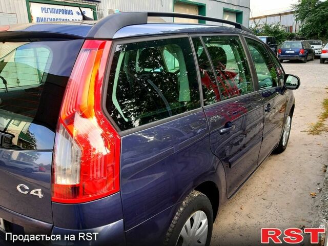 Синий Ситроен Ц4 Гранд Пикассо, объемом двигателя 1.6 л и пробегом 269 тыс. км за 5400 $, фото 2 на Automoto.ua