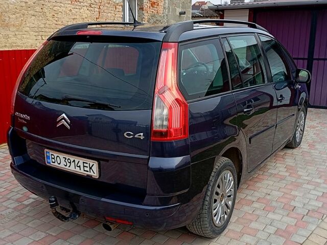 Ситроен Ц4 Гранд Пикассо 2010 в Тернополе на Automoto.ua Синий Ситроен Ц4 Гранд Пикассо, объемом двигателя 1.6 л и пробегом 205 тыс. км за 6100 $, фото 4 на Automoto.ua