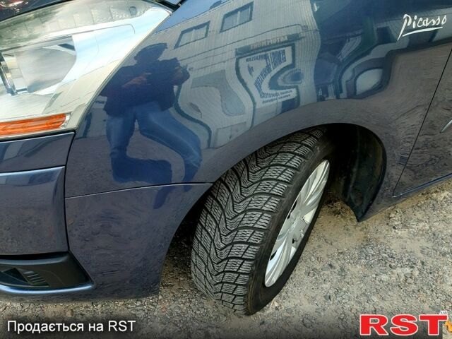 Синий Ситроен Ц4 Гранд Пикассо, объемом двигателя 1.6 л и пробегом 269 тыс. км за 5400 $, фото 7 на Automoto.ua