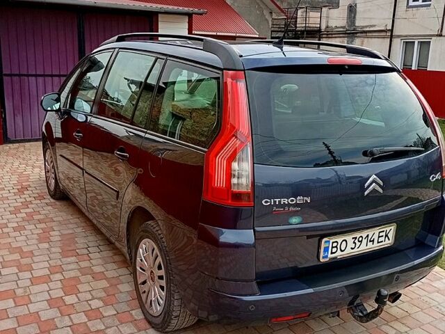 Ситроен Ц4 Гранд Пикассо 2010 в Тернополе на Automoto.ua Синий Ситроен Ц4 Гранд Пикассо, объемом двигателя 1.6 л и пробегом 205 тыс. км за 6100 $, фото 3 на Automoto.ua
