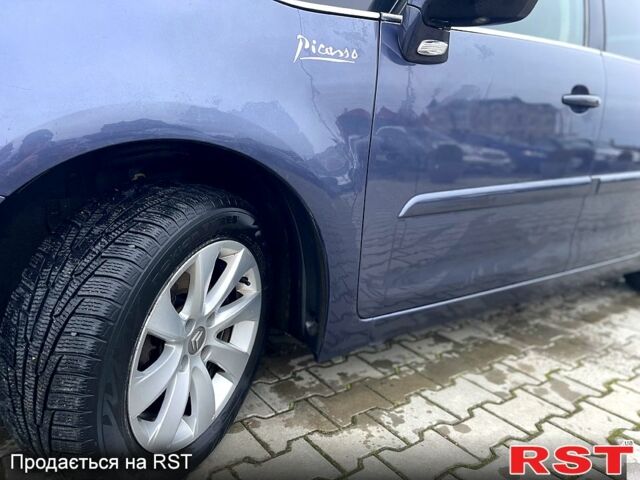 Синий Ситроен Ц4 Гранд Пикассо, объемом двигателя 1.6 л и пробегом 230 тыс. км за 5700 $, фото 10 на Automoto.ua