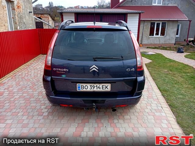 Ситроен Ц4 Гранд Пикассо 2010 в Тернополе на Automoto.ua Синий Ситроен Ц4 Гранд Пикассо, объемом двигателя 1.6 л и пробегом 205 тыс. км за 6100 $, фото 1 на Automoto.ua