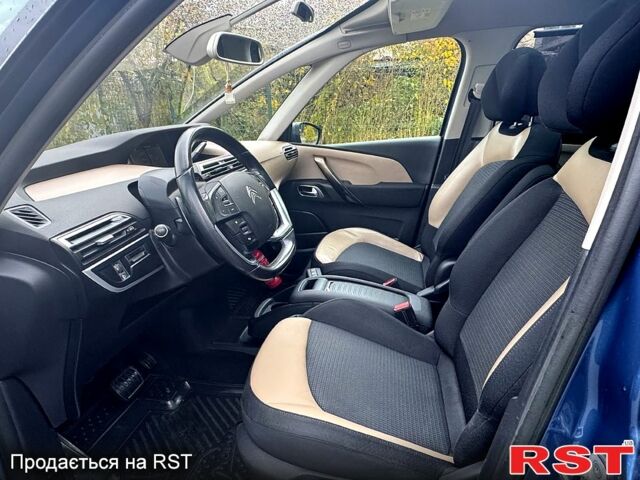 Синий Ситроен Ц4 Гранд Пикассо, объемом двигателя 1.6 л и пробегом 240 тыс. км за 7999 $, фото 9 на Automoto.ua