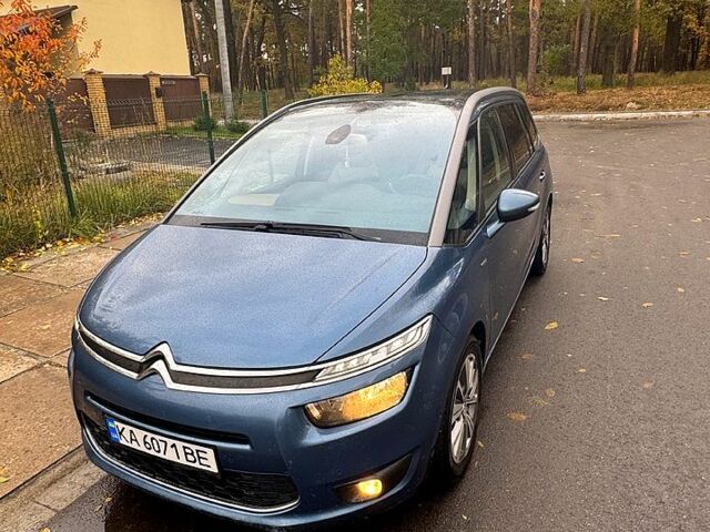 Синий Ситроен Ц4 Гранд Пикассо, объемом двигателя 1.6 л и пробегом 240 тыс. км за 7999 $, фото 1 на Automoto.ua