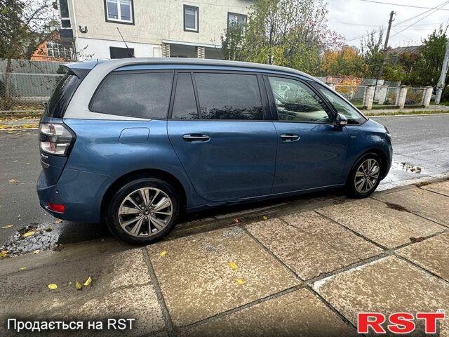 Синий Ситроен Ц4 Гранд Пикассо, объемом двигателя 1.6 л и пробегом 240 тыс. км за 7999 $, фото 7 на Automoto.ua