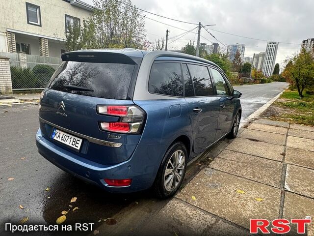 Синий Ситроен Ц4 Гранд Пикассо, объемом двигателя 1.6 л и пробегом 240 тыс. км за 7999 $, фото 8 на Automoto.ua