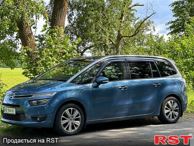 Синий Ситроен Ц4 Гранд Пикассо, объемом двигателя 1.6 л и пробегом 366 тыс. км за 8500 $, фото 3 на Automoto.ua