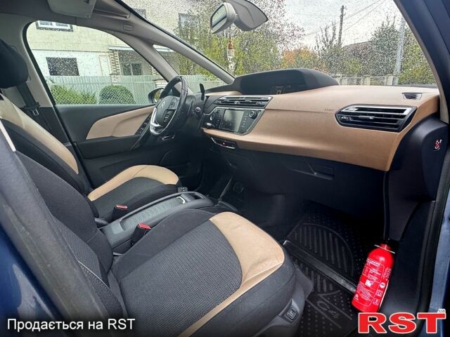 Синий Ситроен Ц4 Гранд Пикассо, объемом двигателя 1.6 л и пробегом 240 тыс. км за 7999 $, фото 2 на Automoto.ua