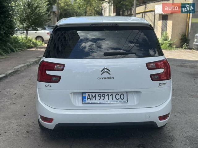 Белый Ситроен С4 Пикассо, объемом двигателя 1.56 л и пробегом 81 тыс. км за 11850 $, фото 17 на Automoto.ua