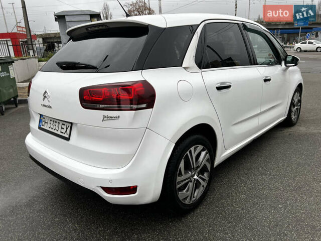 Белый Ситроен С4 Пикассо, объемом двигателя 1.56 л и пробегом 345 тыс. км за 9200 $, фото 2 на Automoto.ua