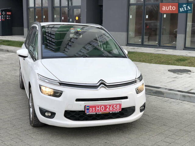 Белый Ситроен С4 Пикассо, объемом двигателя 1.6 л и пробегом 165 тыс. км за 9990 $, фото 4 на Automoto.ua