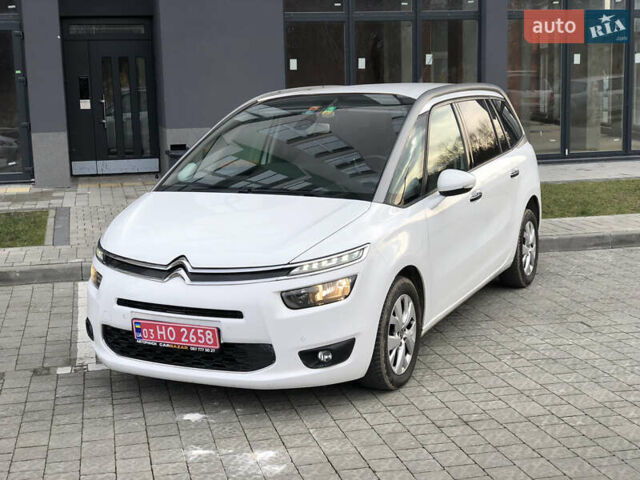 Белый Ситроен С4 Пикассо, объемом двигателя 1.6 л и пробегом 165 тыс. км за 9990 $, фото 28 на Automoto.ua