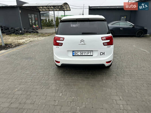 Белый Ситроен С4 Пикассо, объемом двигателя 1.6 л и пробегом 130 тыс. км за 9700 $, фото 5 на Automoto.ua