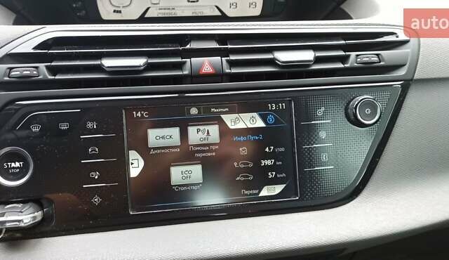 Білий Сітроен С4 Пікассо, об'ємом двигуна 1.56 л та пробігом 298 тис. км за 9500 $, фото 29 на Automoto.ua
