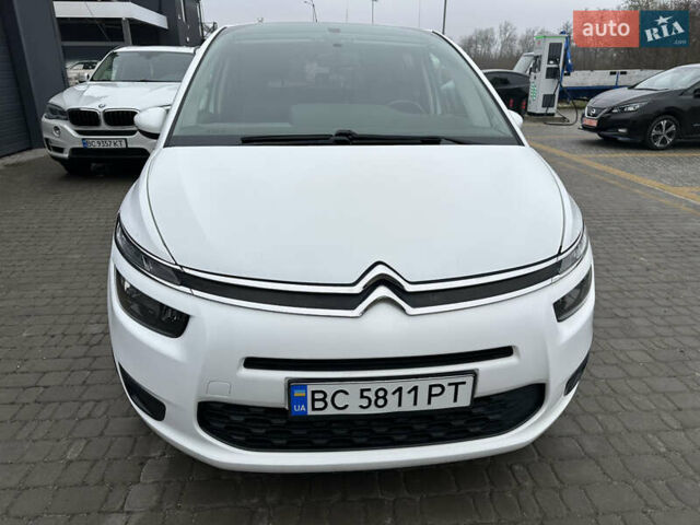 Белый Ситроен С4 Пикассо, объемом двигателя 1.6 л и пробегом 130 тыс. км за 9700 $, фото 3 на Automoto.ua
