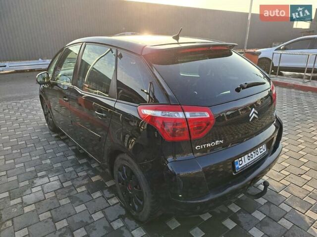 Черный Ситроен С4 Пикассо, объемом двигателя 1.56 л и пробегом 199 тыс. км за 6500 $, фото 3 на Automoto.ua