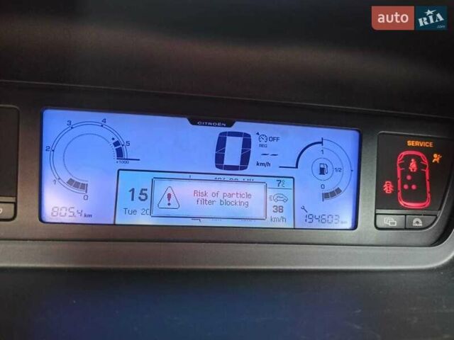 Черный Ситроен С4 Пикассо, объемом двигателя 1.56 л и пробегом 190 тыс. км за 5800 $, фото 7 на Automoto.ua