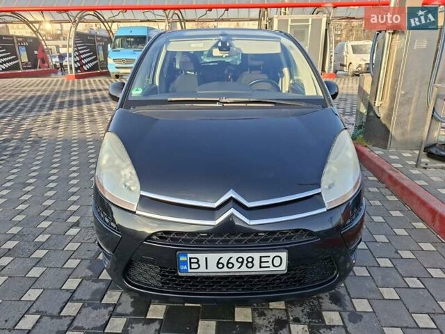 Черный Ситроен С4 Пикассо, объемом двигателя 1.56 л и пробегом 199 тыс. км за 6500 $, фото 1 на Automoto.ua
