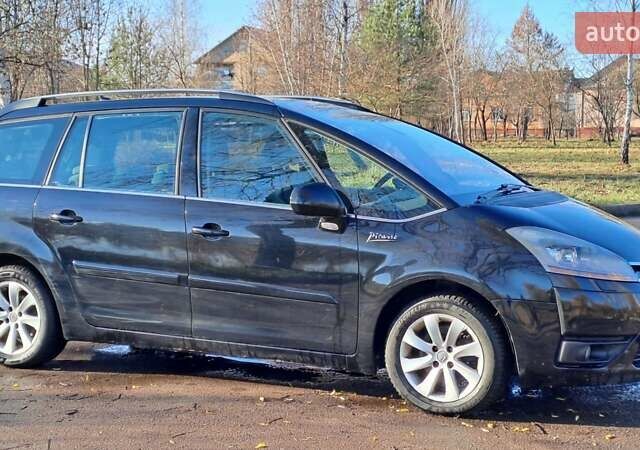 Чорний Сітроен С4 Пікассо, об'ємом двигуна 2 л та пробігом 215 тис. км за 6850 $, фото 6 на Automoto.ua