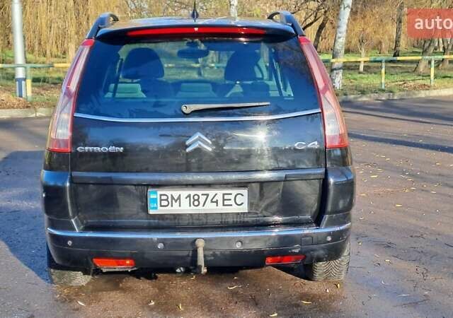 Чорний Сітроен С4 Пікассо, об'ємом двигуна 2 л та пробігом 215 тис. км за 6850 $, фото 1 на Automoto.ua