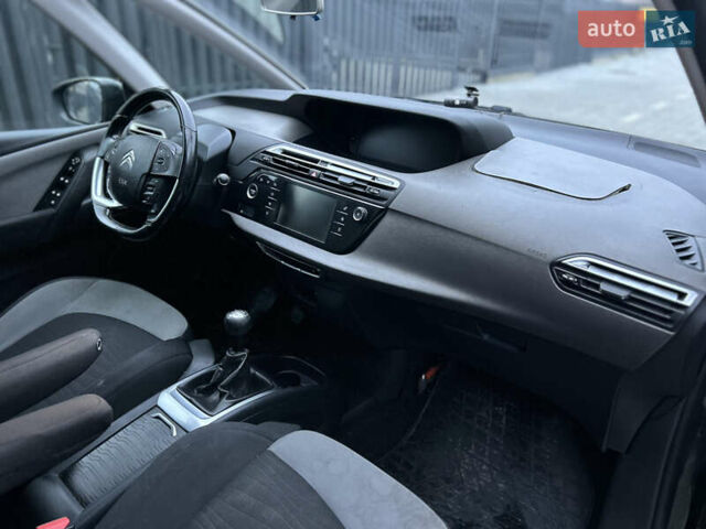Черный Ситроен С4 Пикассо, объемом двигателя 1.56 л и пробегом 233 тыс. км за 7999 $, фото 18 на Automoto.ua
