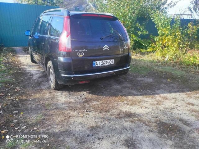 Черный Ситроен С4 Пикассо, объемом двигателя 2 л и пробегом 353 тыс. км за 4500 $, фото 8 на Automoto.ua