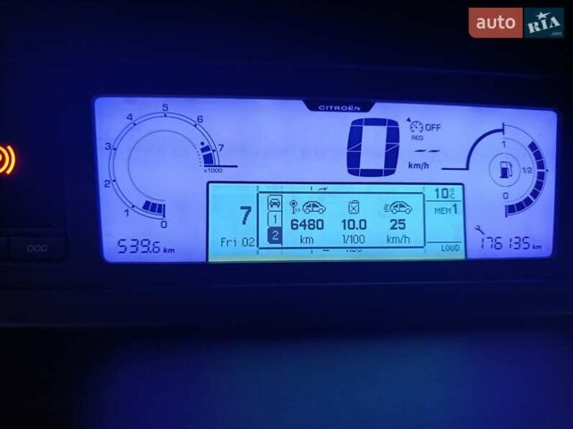 Черный Ситроен С4 Пикассо, объемом двигателя 1.8 л и пробегом 176 тыс. км за 4950 $, фото 13 на Automoto.ua