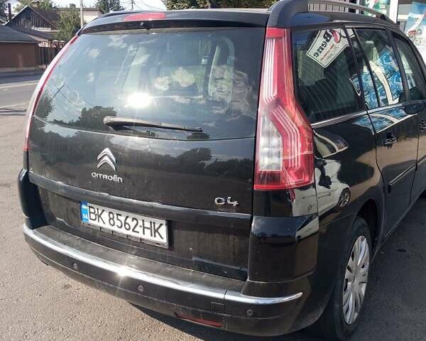 Черный Ситроен С4 Пикассо, объемом двигателя 1.56 л и пробегом 218 тыс. км за 6200 $, фото 1 на Automoto.ua